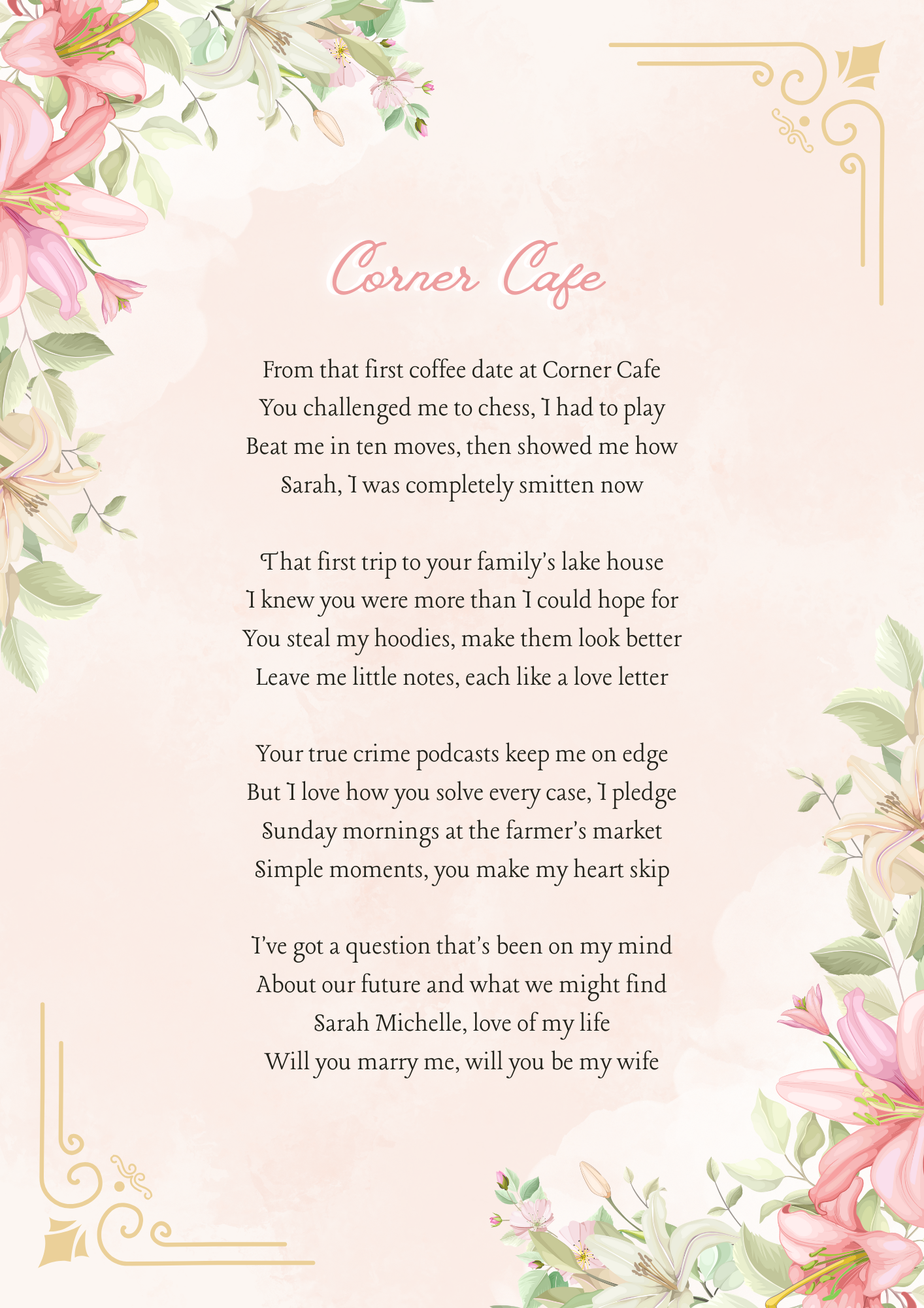 Custom Lyrics Example